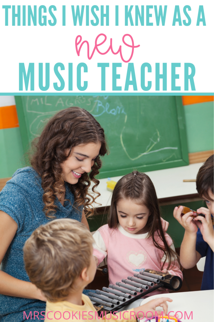 things I wish I knew as a new music teacher